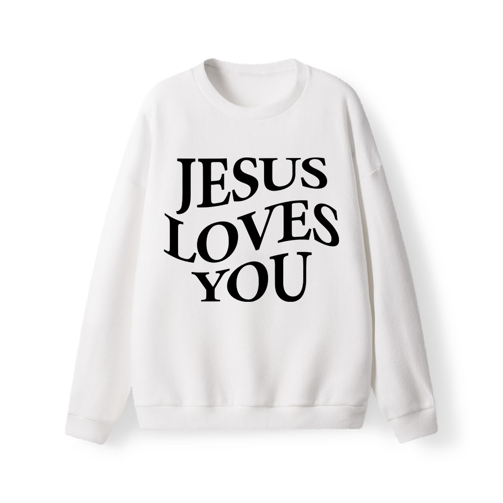 Jesus Love You Lightweight Sweater