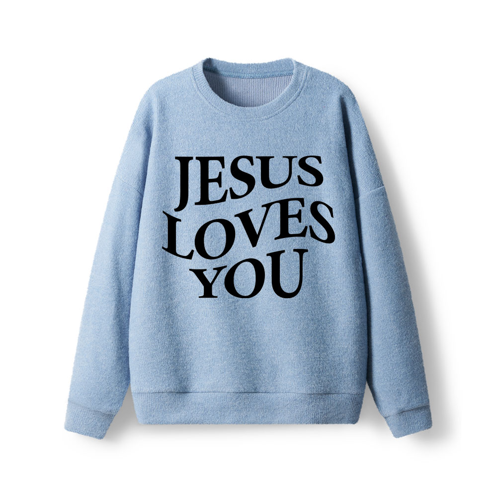 Jesus Love You Lightweight Sweater