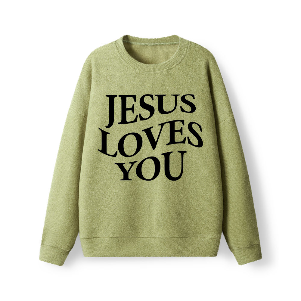 Jesus Love You Lightweight Sweater