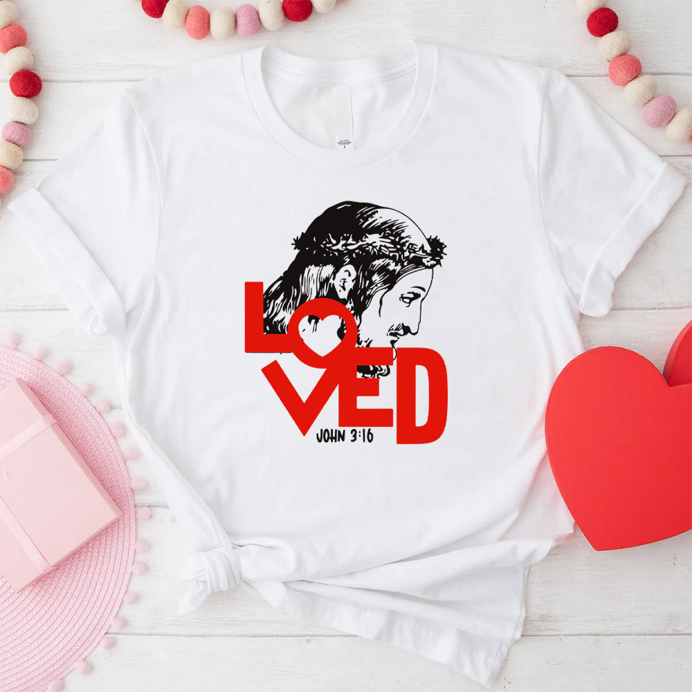 Jesus Loved Christian T-Shirt