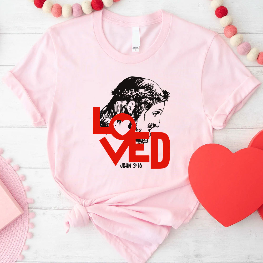 Jesus Loved Christian T-Shirt