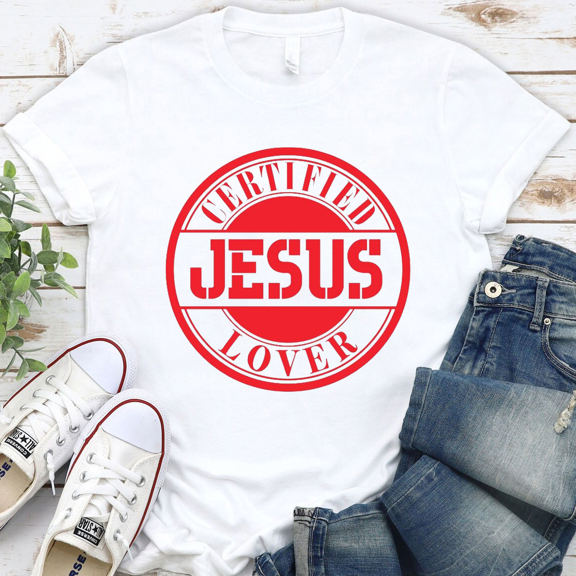 Jesus Lover Christian T-Shirt