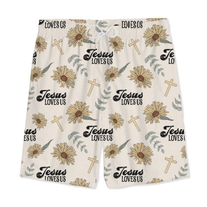 Jesus Loves Us Christian Hawaiian Shirt