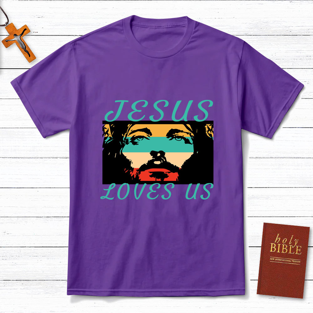 Jesus Loves Us Christian T-Shirt