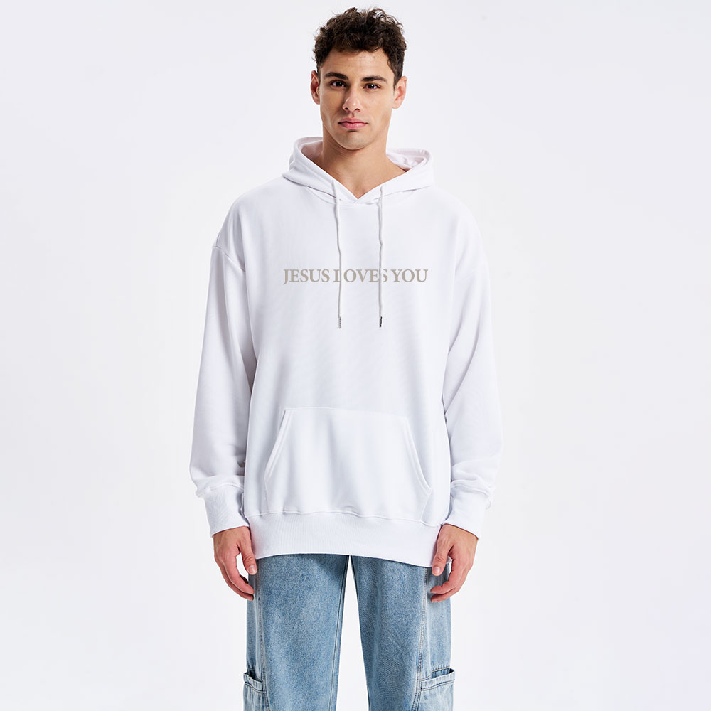 Jesus Loves You Chirtsian Classic Hoodie
