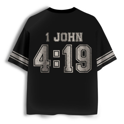 Jesus Loves You Christian Mesh Jersey