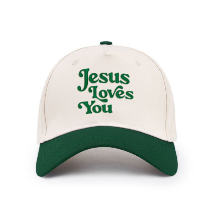 Jesus Loves You Christian Trucker Hat