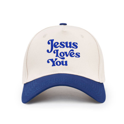 Jesus Loves You Christian Trucker Hat