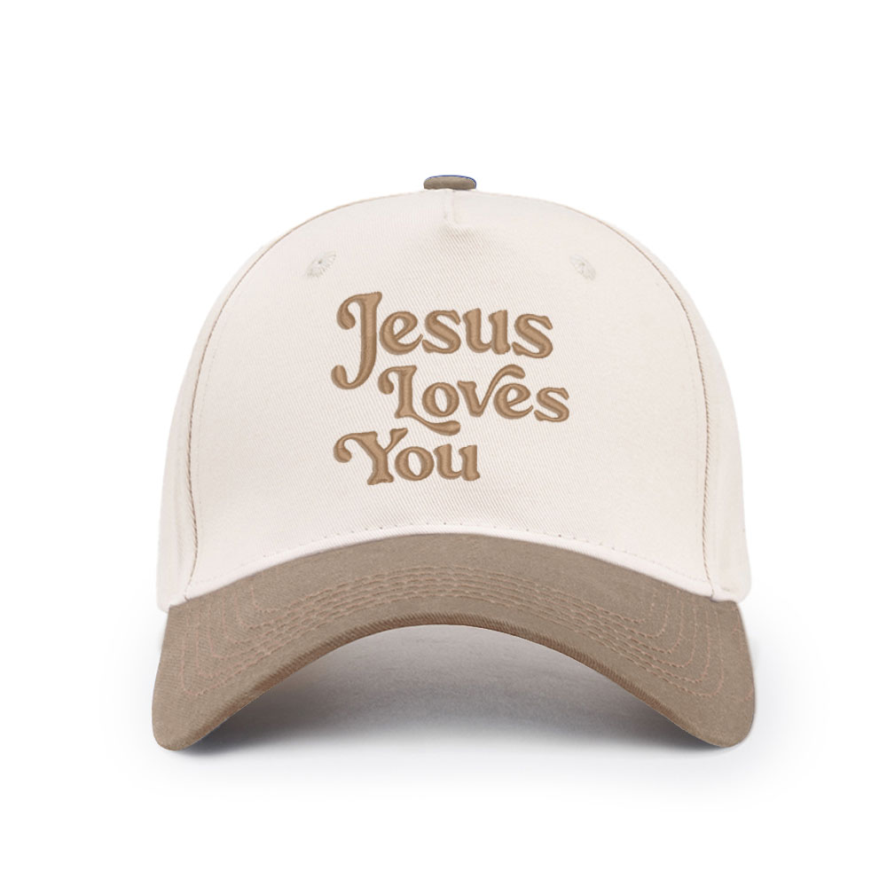 Jesus Loves You Christian Trucker Hat