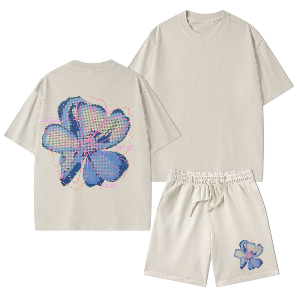 Sample Christian Washed T-Shirt & Shorts Sale - GuidingCross