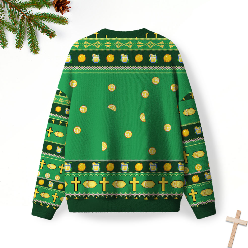 Jesus Makin' Lemonade Christian Lightweight Sweater