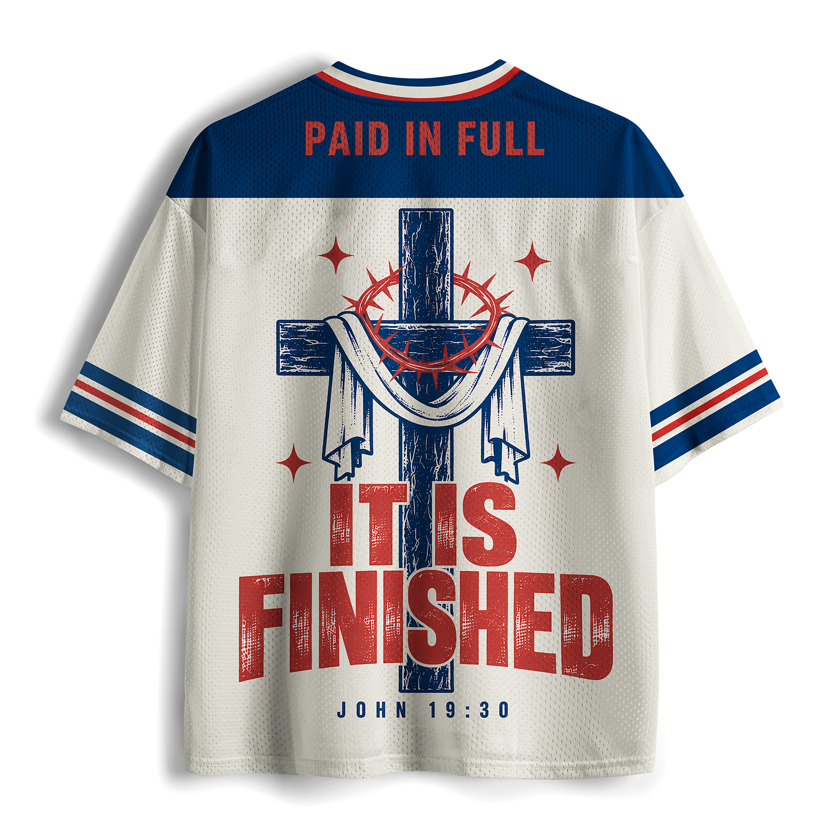 Jesus Paid It All Christian Mesh Jersey