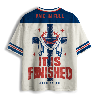 Jesus Paid It All Christian Mesh Jersey