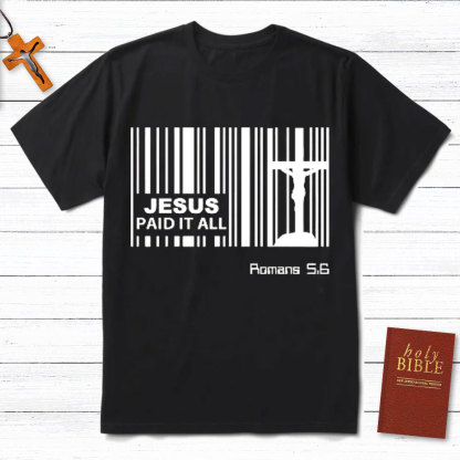 Jesus Paid It All Christian T-Shirt