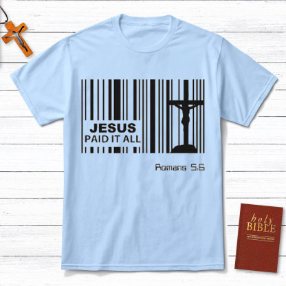 Jesus Paid It All Christian T-Shirt