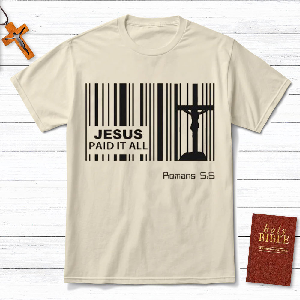 Jesus Paid It All Christian T-Shirt