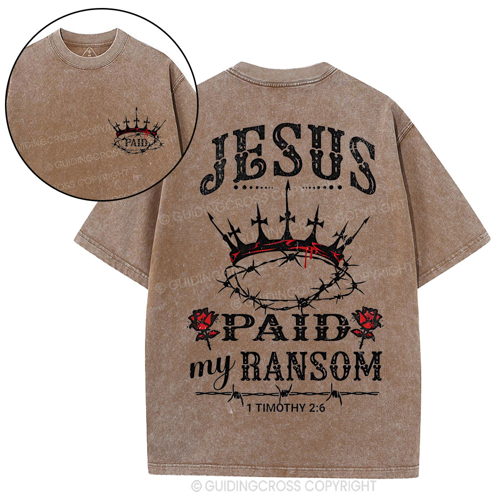NEW-sample Christian Washed T-Shirt Sale - GuidingCross