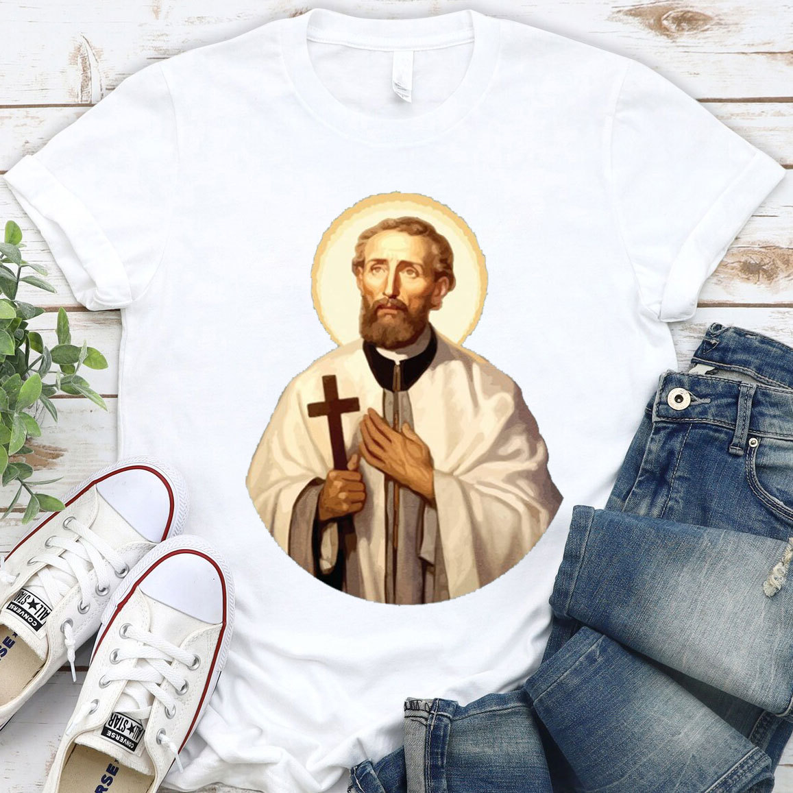 Jesus Prey Christian T-Shirt