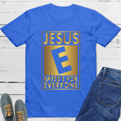 Jesus Rated E Christian T-Shirt