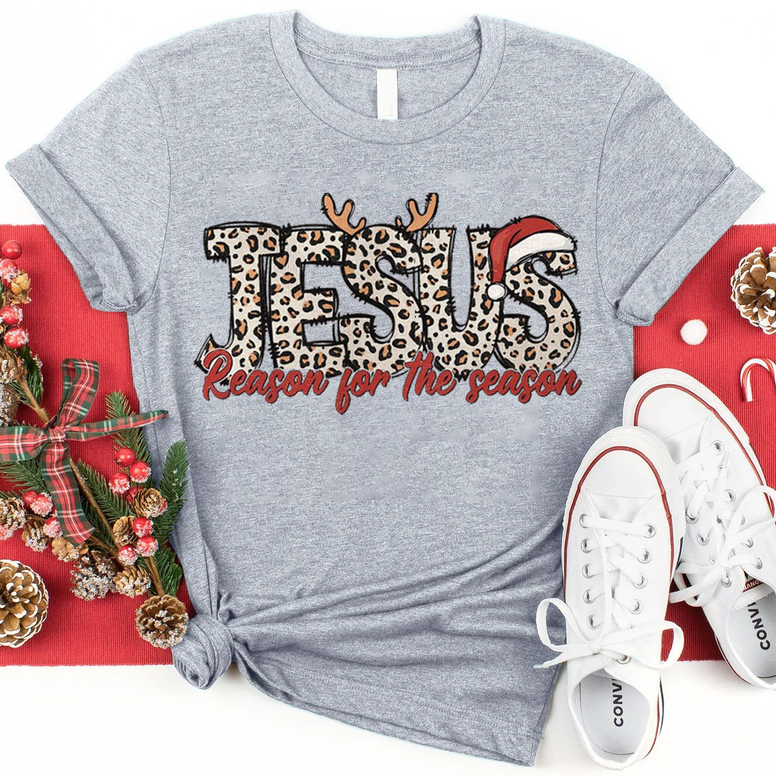 Jesus Reason For The Season Christian Christmas T-Shirt