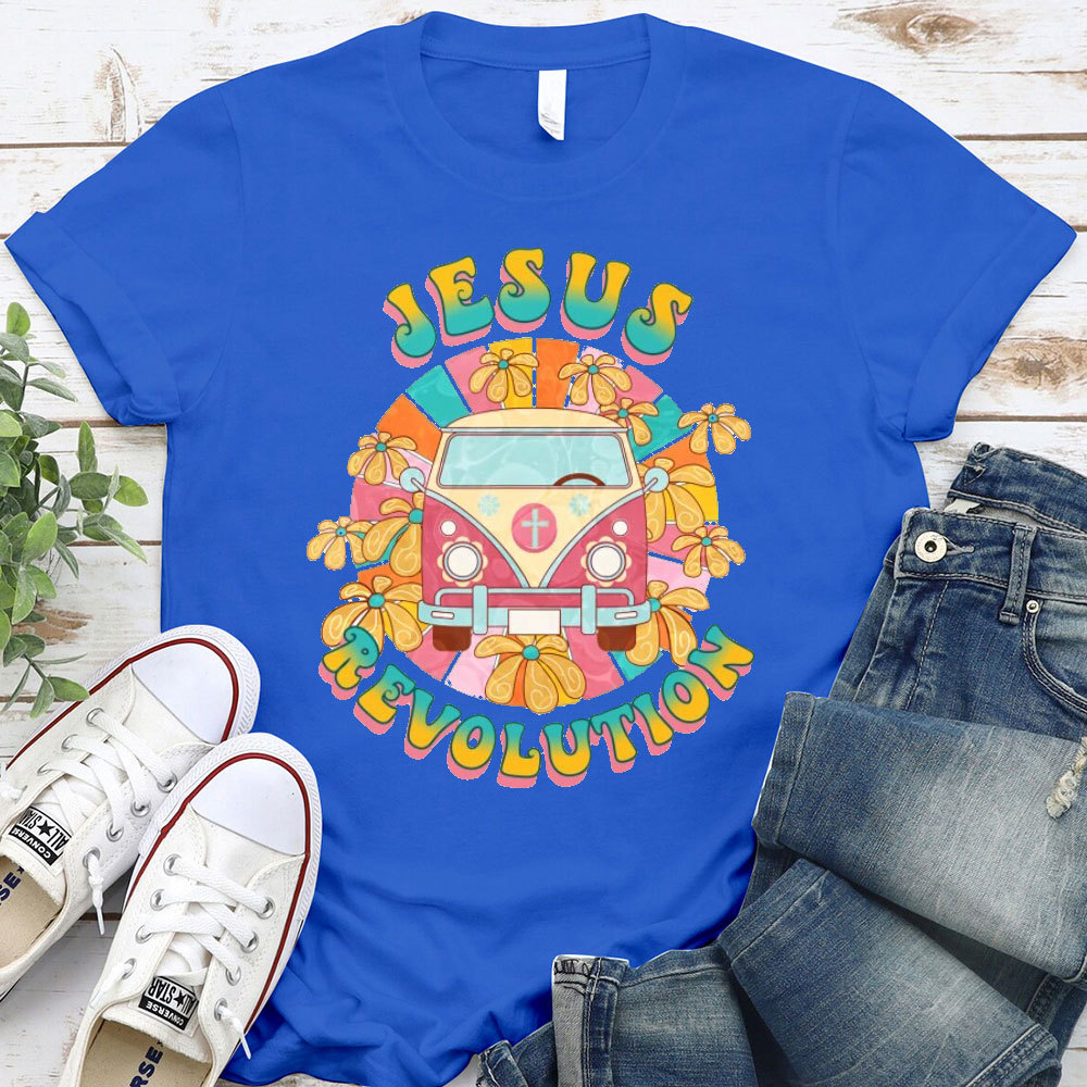 Jesus Revolution Christian Christmas T-Shirt