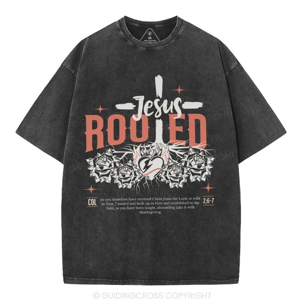 New-Sample Christian Washed T-Shirt Sale - GuidingCross