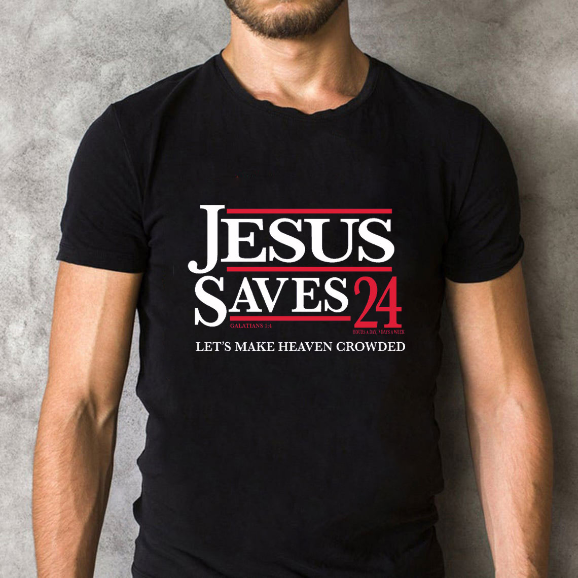 Jesus Saved 24 Christian T-Shirt