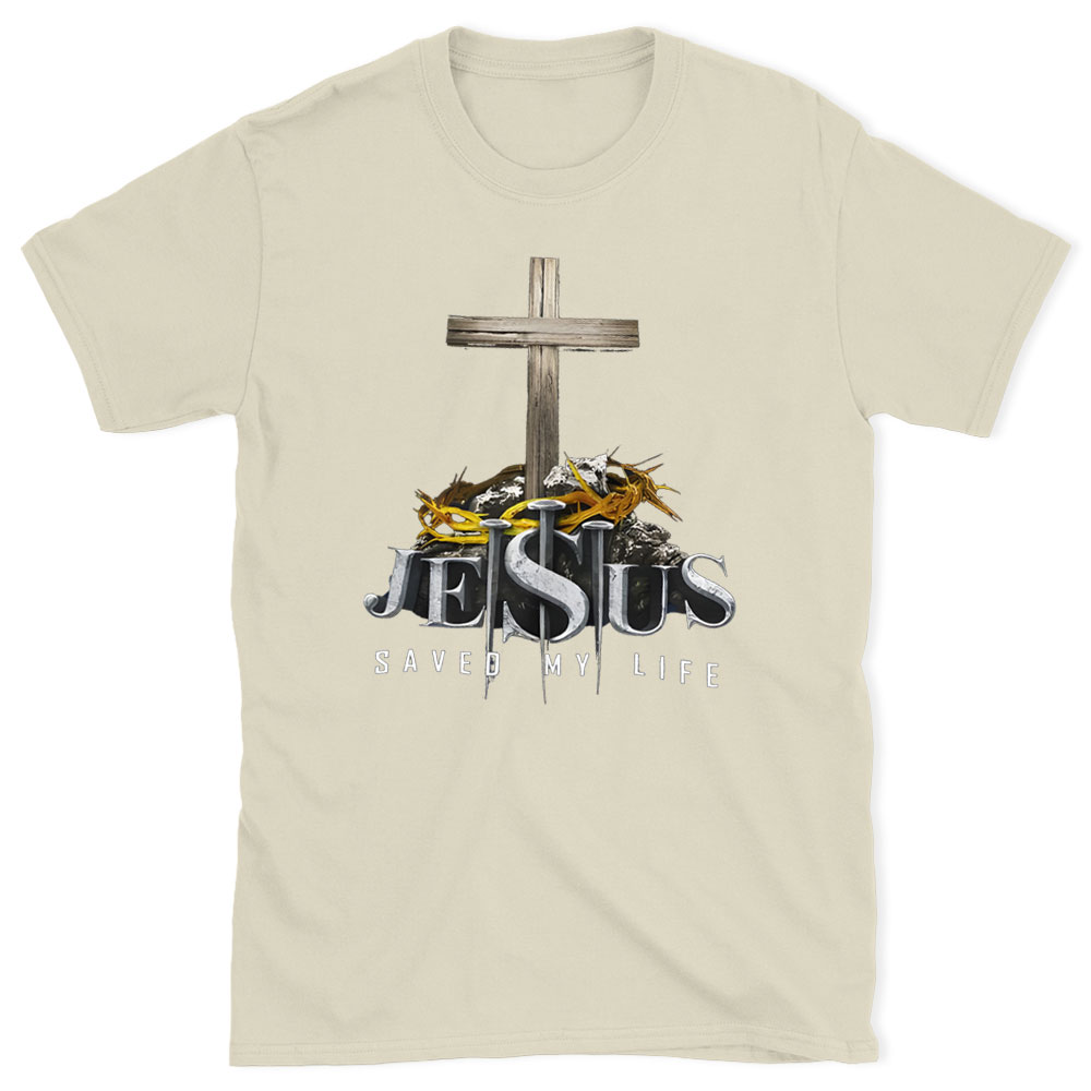 Jesus Saved My Life Christian  T-Shirt