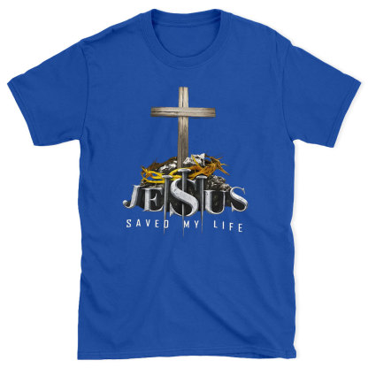 Jesus Saved My Life Christian  T-Shirt