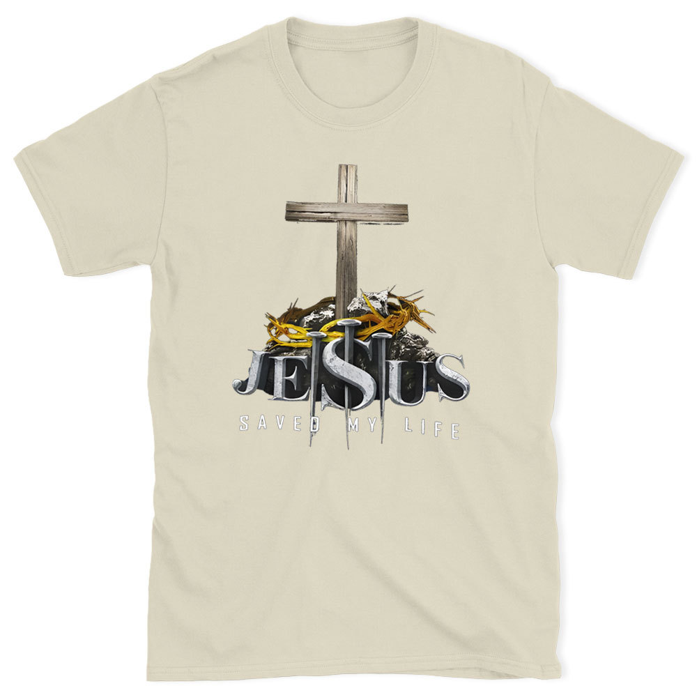 Jesus Saved My Life Christian  T-Shirt