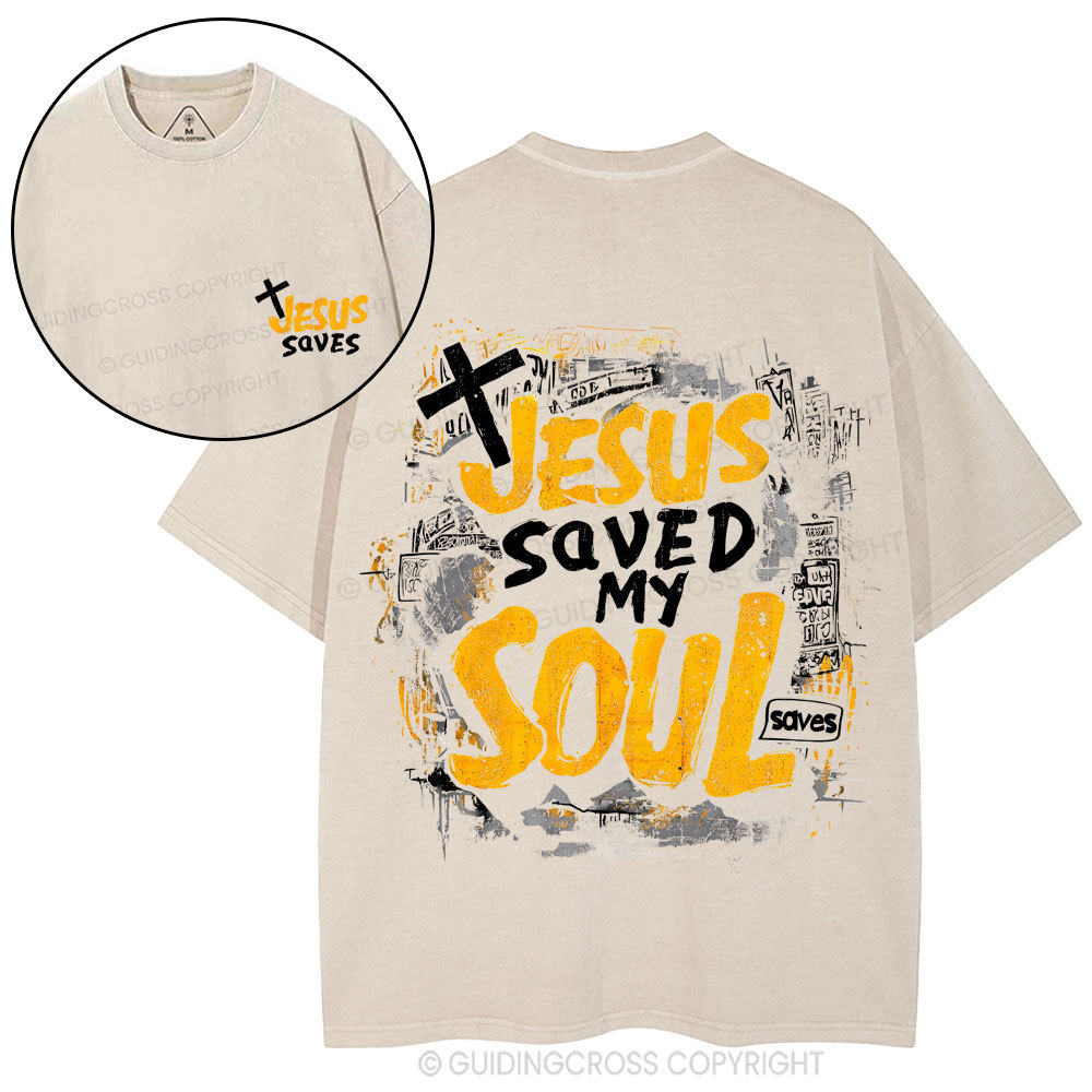 New-Sample Christian Washed T-Shirt Sale - GuidingCross