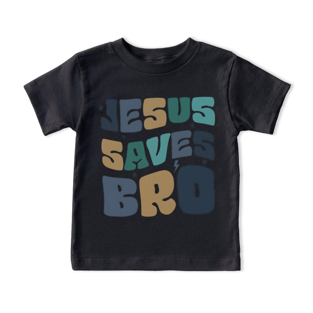 Jesus Saves Bro Kids T-Shirt