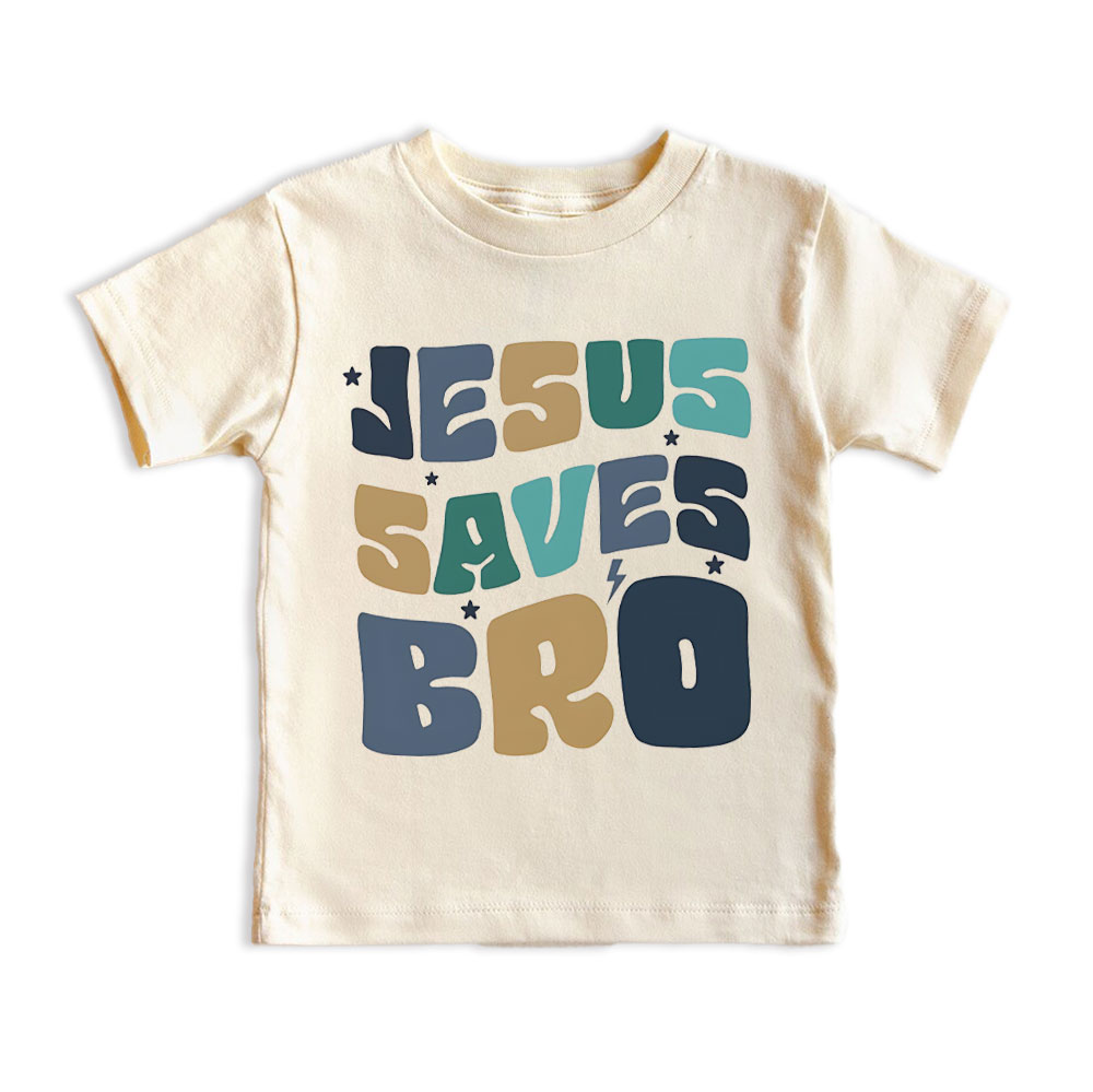 Jesus Saves Bro Kids T-Shirt