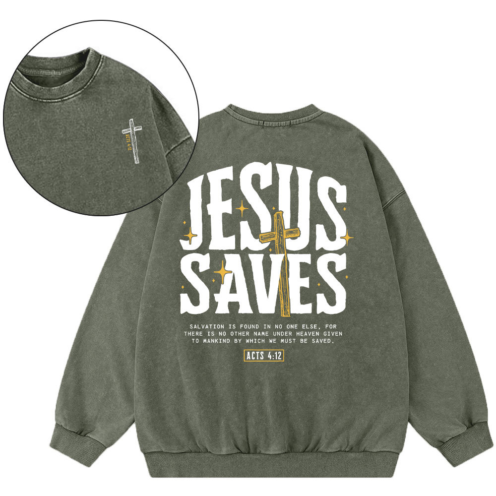 Sample Washed Sweatshirt  水洗圆领卫衣 Sale - GuidingCross