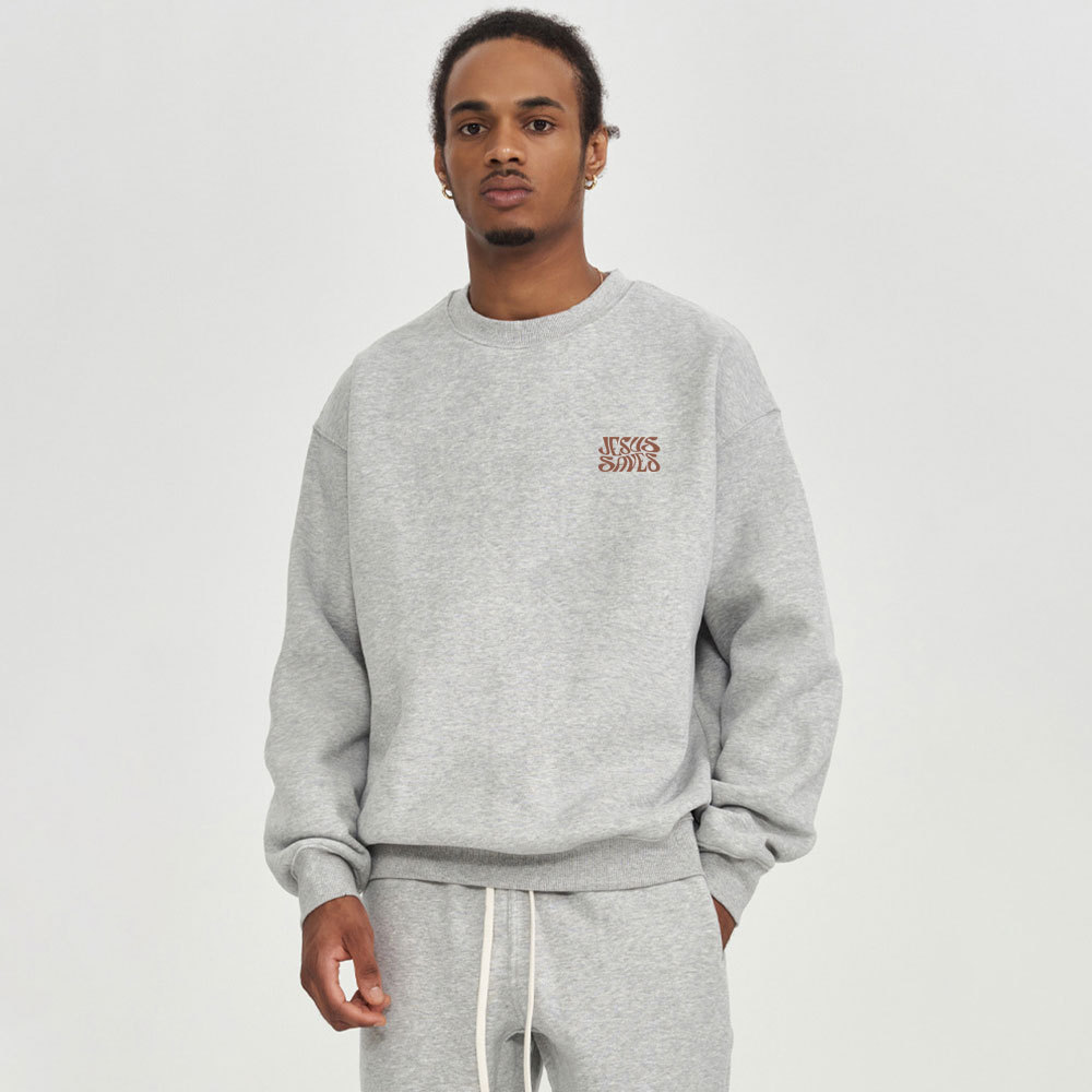 Jesus Saves Christian Fleece Sweatshirt