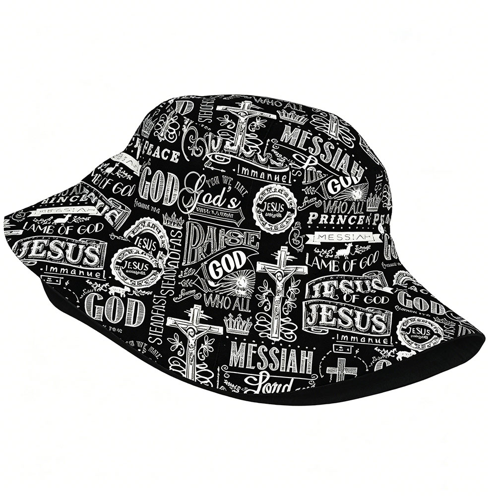 Jesus Saves Christian Leisure Bucket Hat