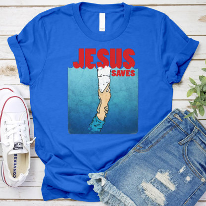 Jesus Saves Christian T-Shirt