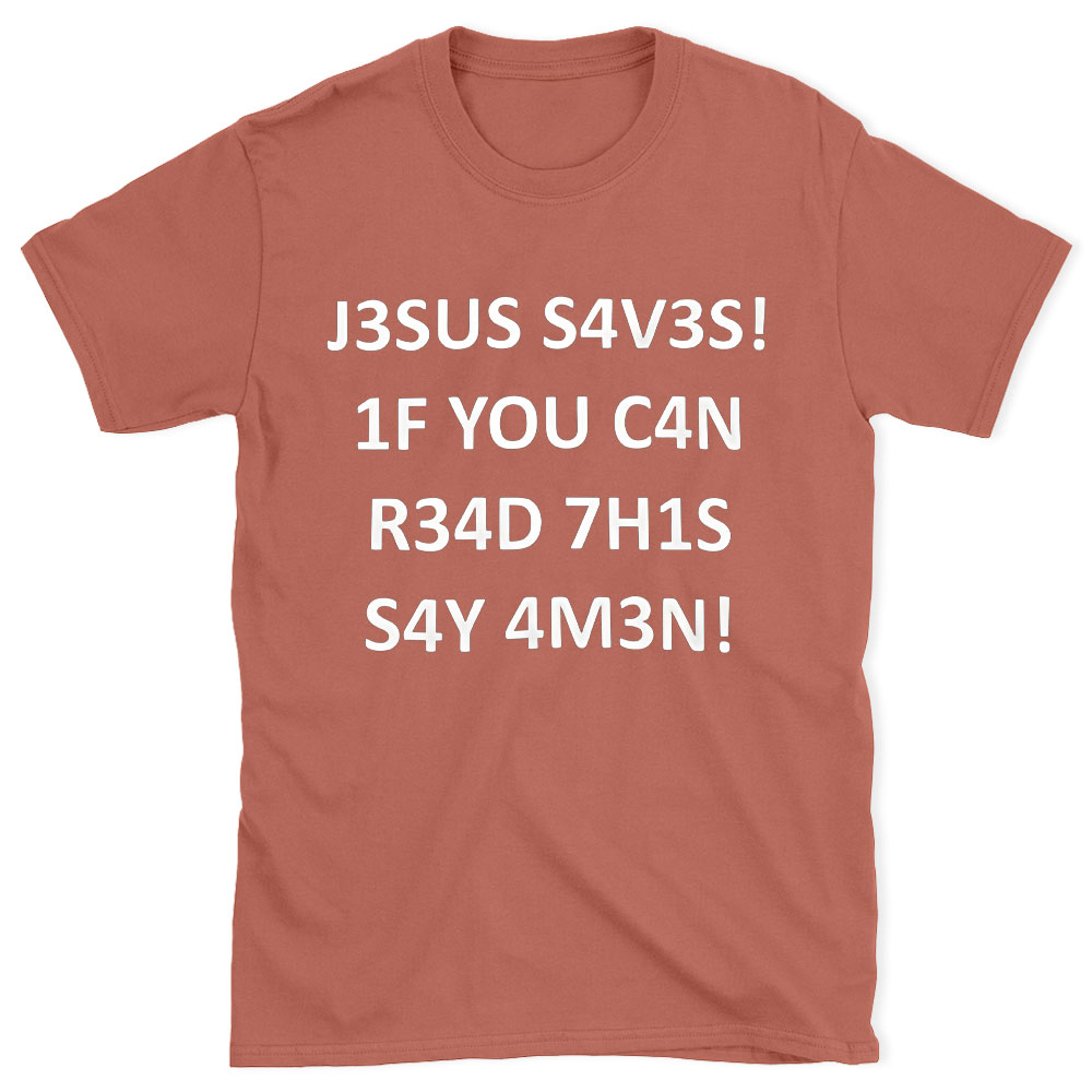 Jesus Saves Christian T-Shirt