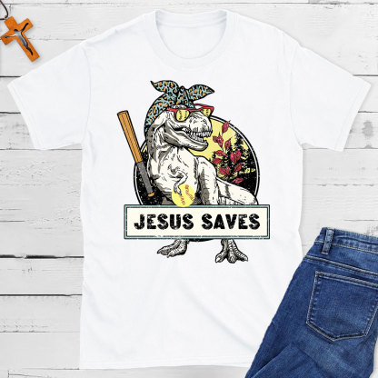 Jesus Saves Christian T-Shirt