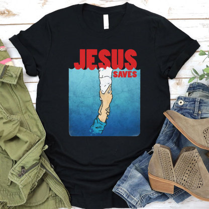 Jesus Saves Christian T-Shirt