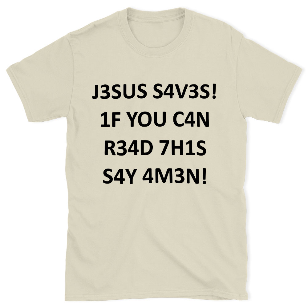 Jesus Saves Christian T-Shirt