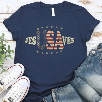 Jesus Saves Christian T-Shirt