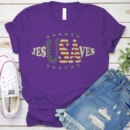 Jesus Saves Christian T-Shirt