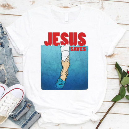 Jesus Saves Christian T-Shirt