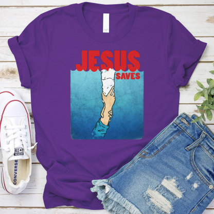 Jesus Saves Christian T-Shirt