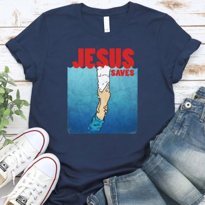 Jesus Saves Christian T-Shirt