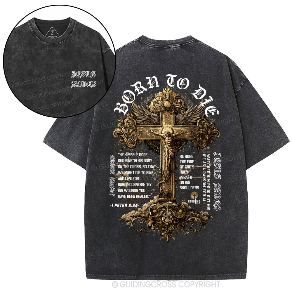 New-Sample Christian Washed T-Shirt Sale - GuidingCross