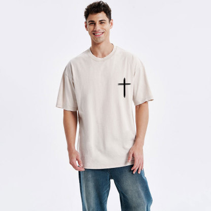 Jesus Saves Christian washed T-Shirt