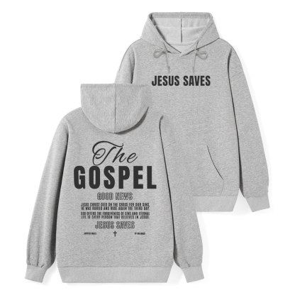 Jesus Saves Classic Christian Hoodie