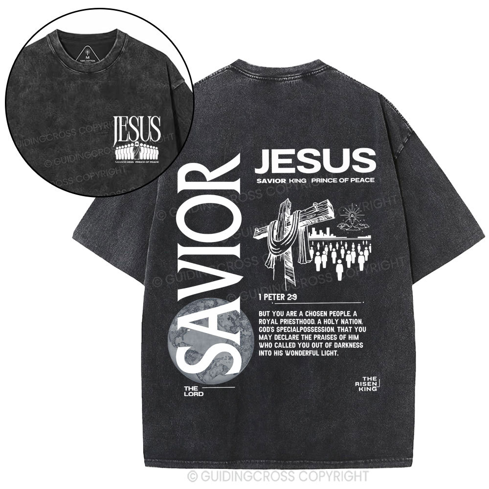 New-Sample Christian Washed T-Shirt Sale - GuidingCross
